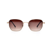 Classical Full Rim Round Shape Anti UV400 Handmade Metal Sunglasses